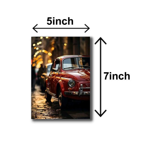 set of 6 wooden canvas sticky frames for wall art decore / sticky phototiles